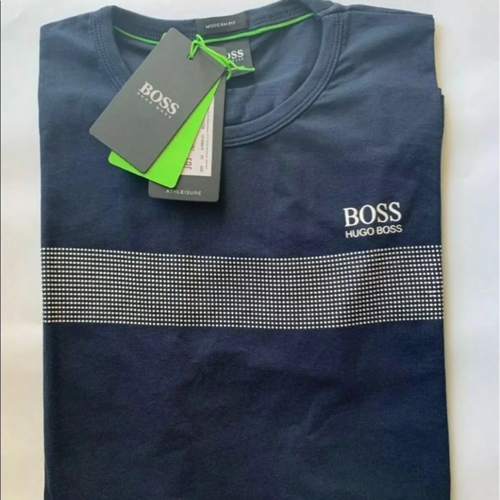 Hugo Boss Navy blue Crew neck tshirt